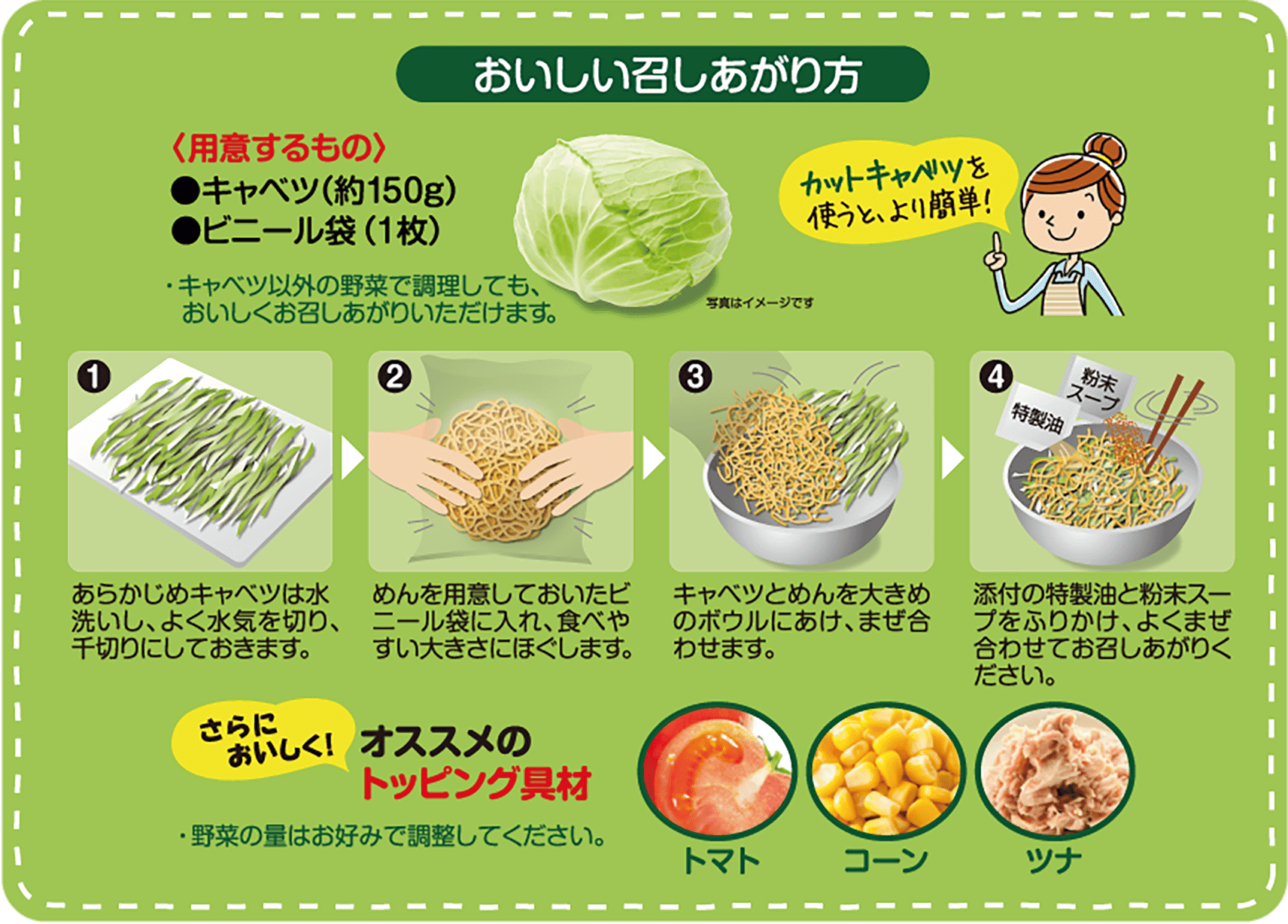 美味しい召しあがり方